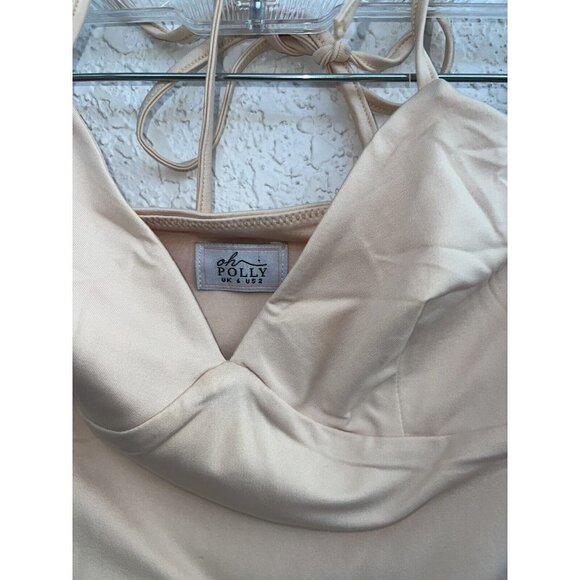 OH Polly NWOTS Mini Dress Halter Sexy Double Lined (o) - Picture 5 of 7